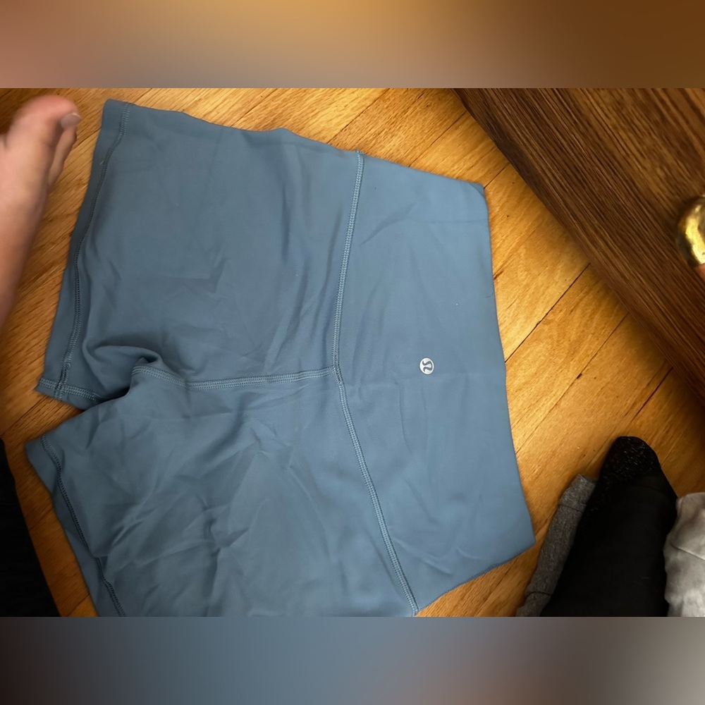Lululemon 4” biker shorts.